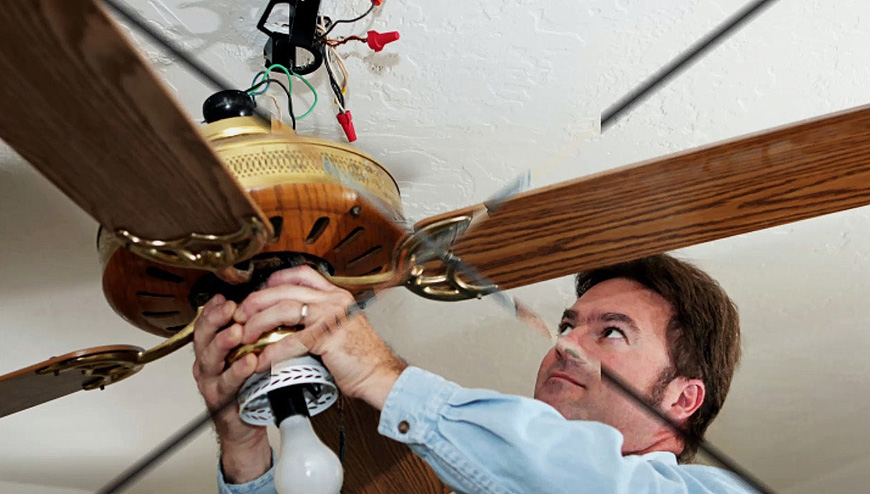 Install A Ceiling Fan Fixplug Inc, How To Repair Ceiling Fan